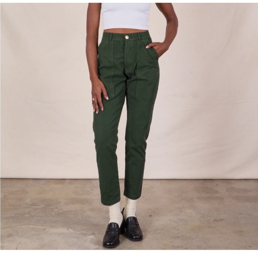 Big Bud Press Pencil Pants (Small) - Army Green